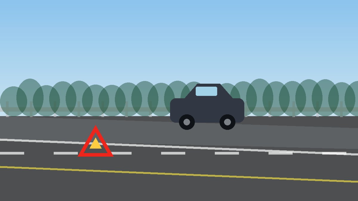 新疆道路故障安全等待现场图